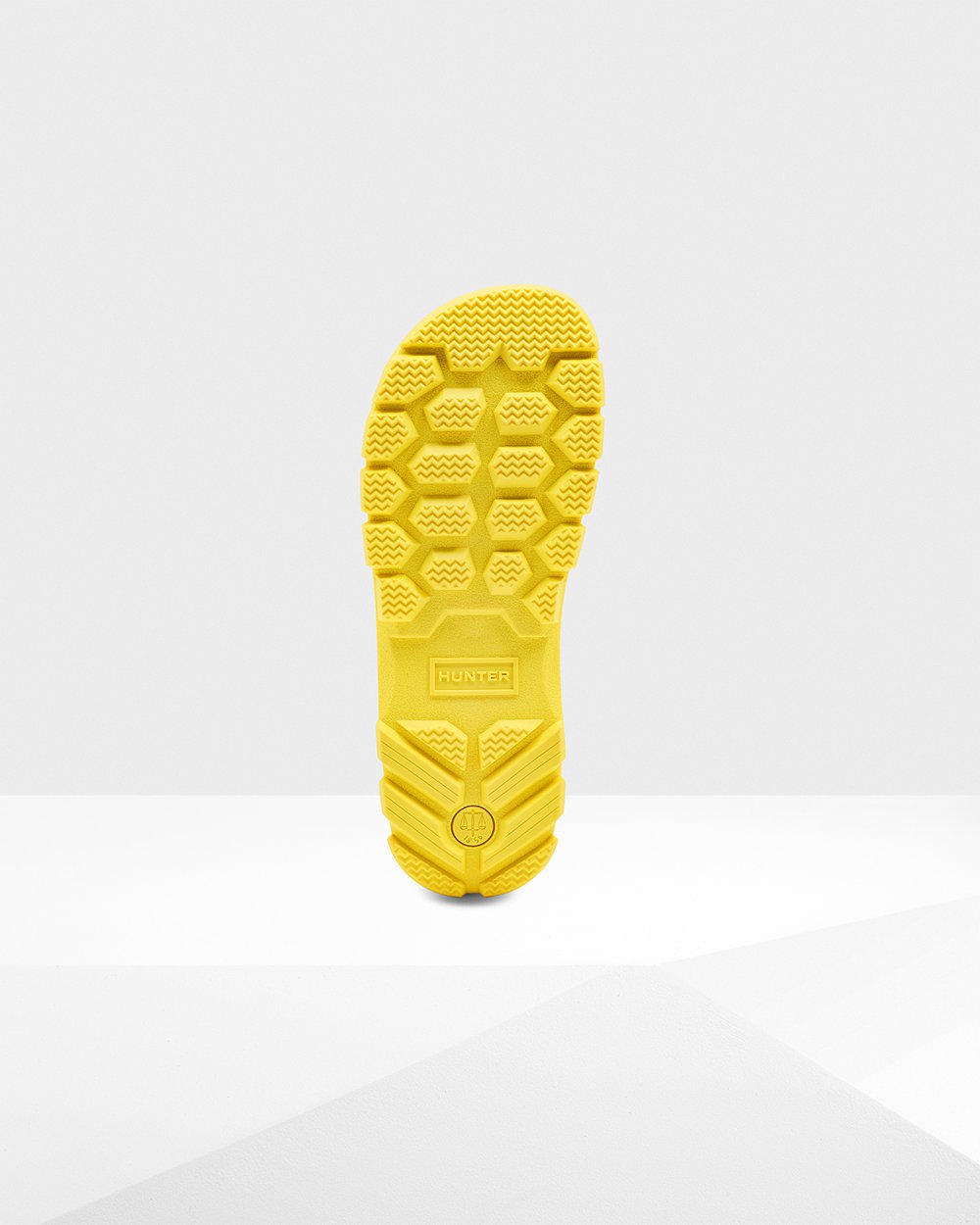 Sandalias Hunter Niños Amarillo Original Big Outdoor Walking 894560-PQY